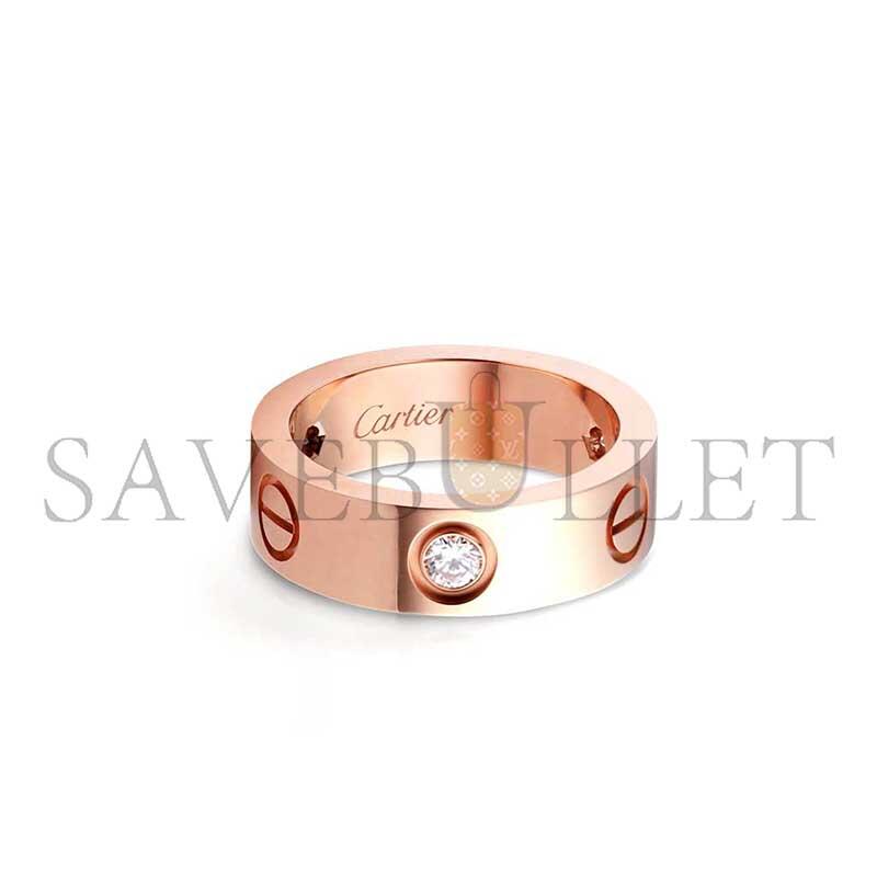 ca*t1er love ring, classic model, 3 D1am0nds crb4087500